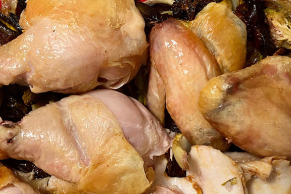 roast lemon paprika chicken recipe