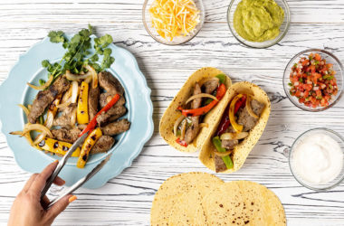 bb complete pork fajitas