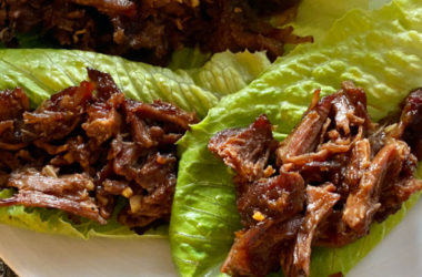sweet and sour pulled beef