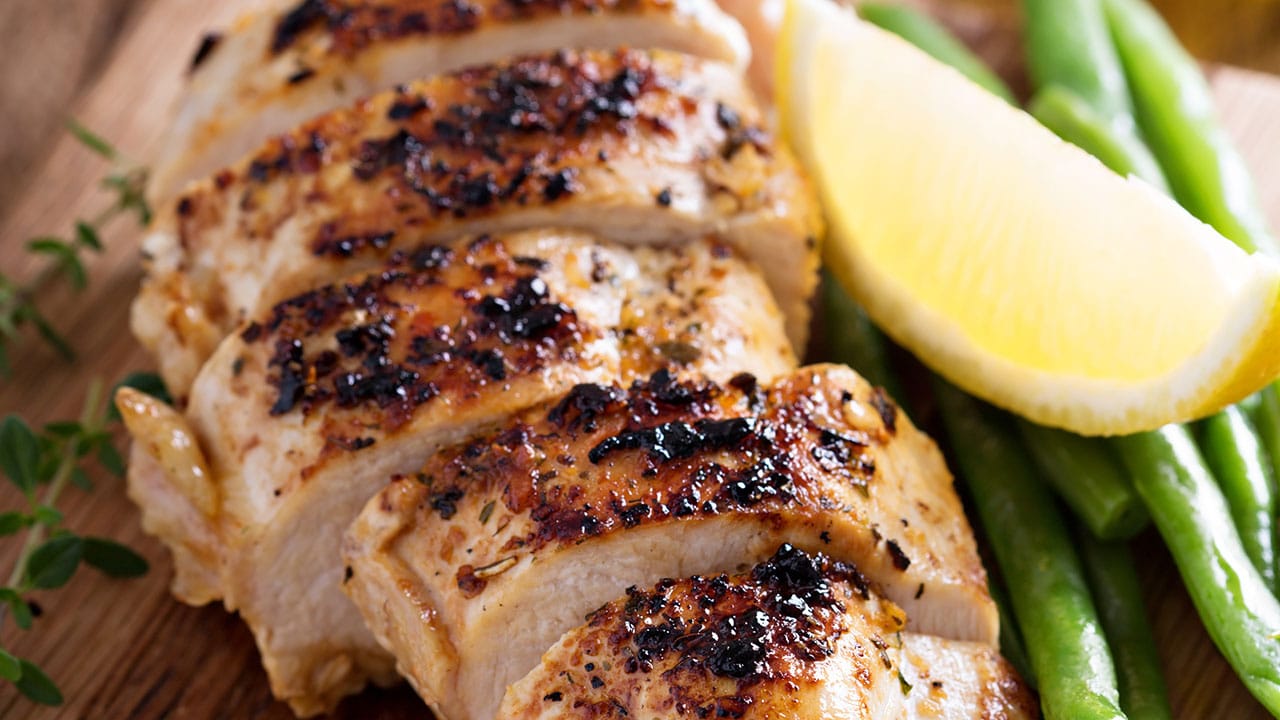 thyme lemon roasted chicken