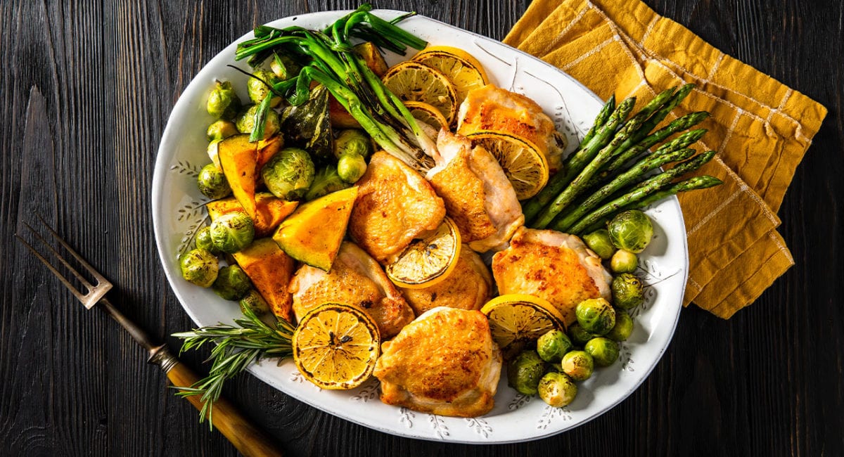 baked chicken thighs