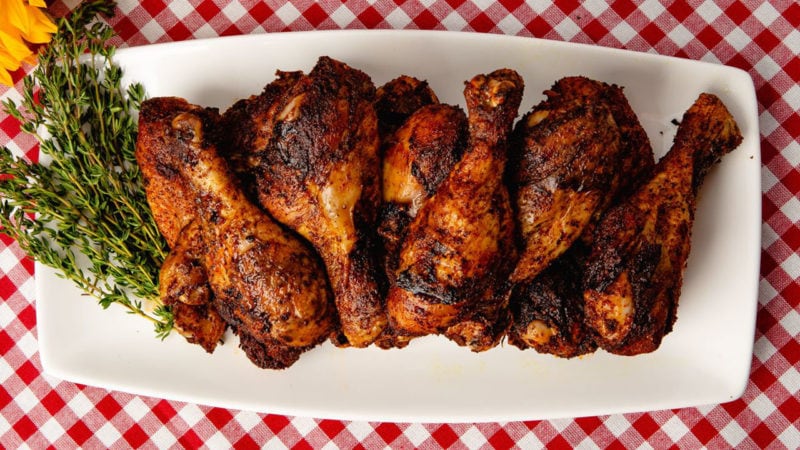 dry rub chicken drumsticks