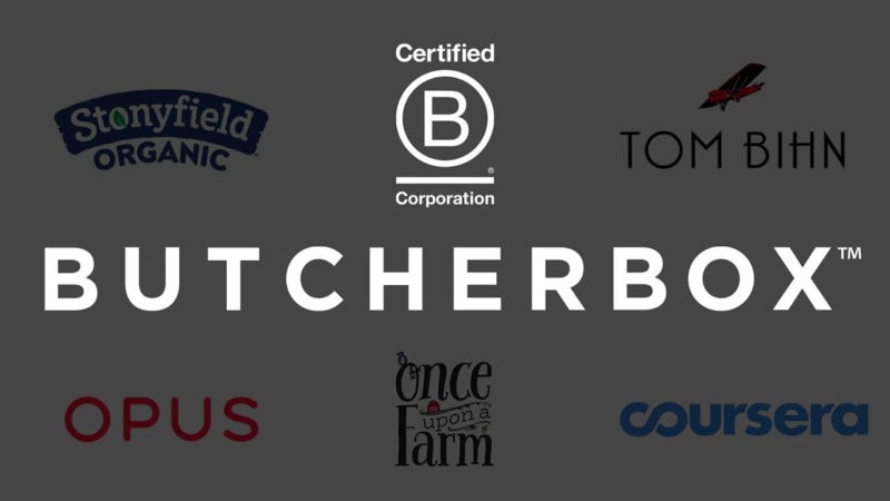 butcherbox favorite b corp brands