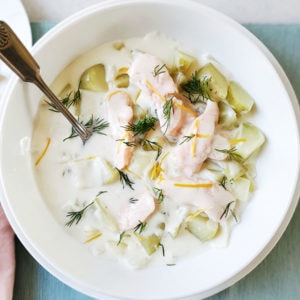 salmon seafood chowder recipe