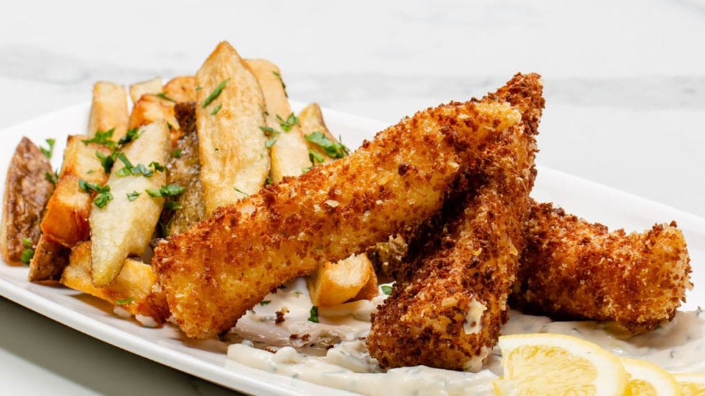 fried cod sticks