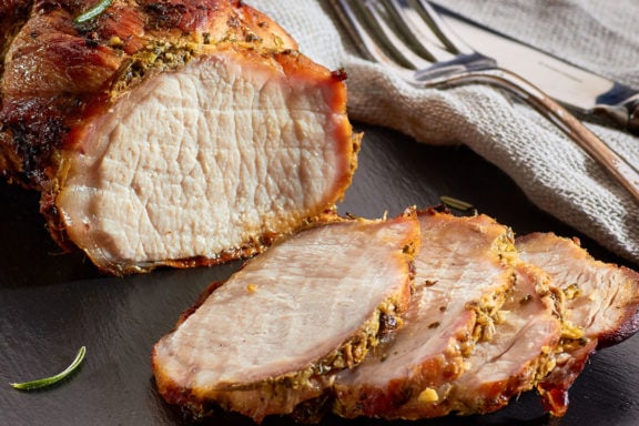 roasted pork loin