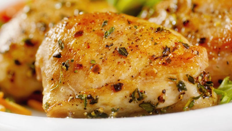 roasted boneless chicken thighs