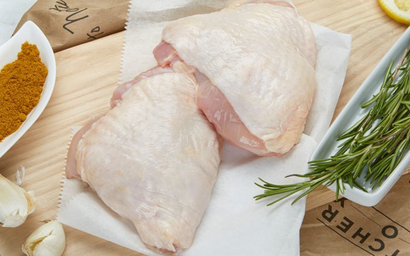 bone in chicken thigh