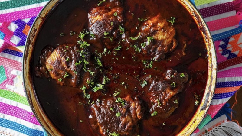 chicken mole