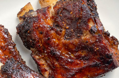 ribs with mother in laws paste