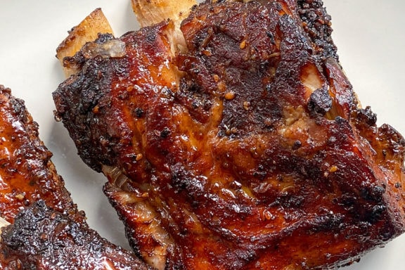 ribs with mother in laws paste