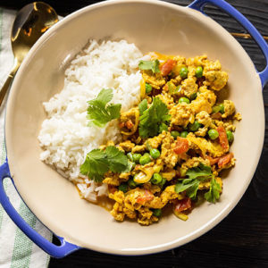 ground turkey curry with rice