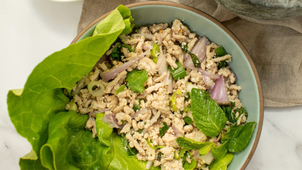 chicken larb recipe