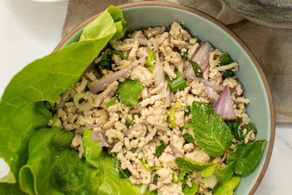 chicken larb recipe