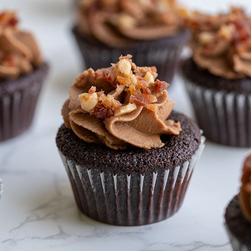bacon chocolate cupcakes
