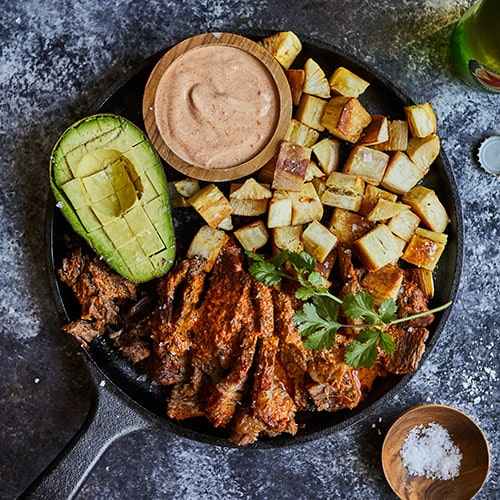 adobo roast beef and yucca recipe