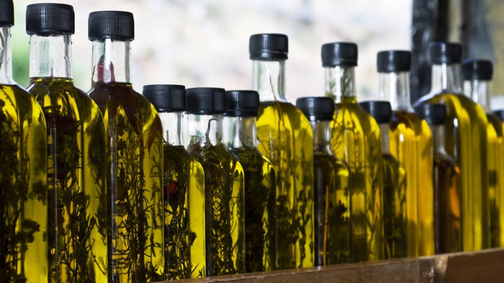 cooking oils with herbs