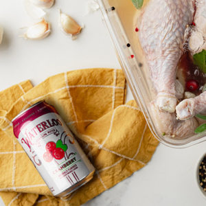 cranberry seltzer turkey brine