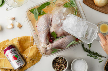 cranberry seltzer turkey brine recipe