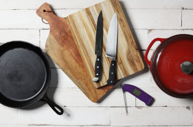 tools for kitchen cast iron skillet cutting boards knives dutch oven