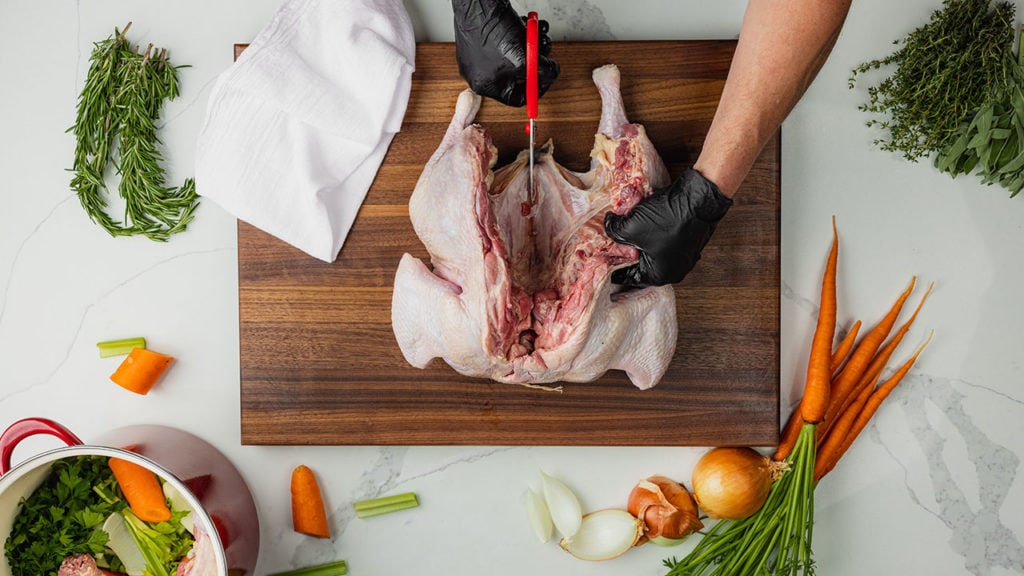 turkey spatchcocking