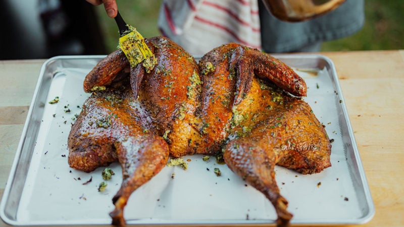 tips on spatchcocking a turkey