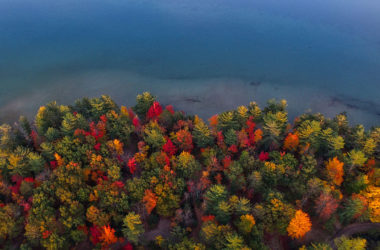 new england fall landscape