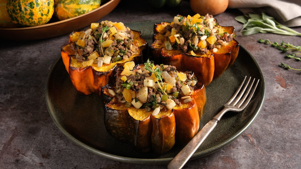 bison and veggies recipe