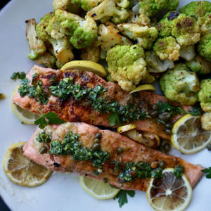 salsa verde salmon recipe