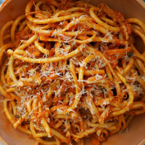 chicken thigh ragu recipe