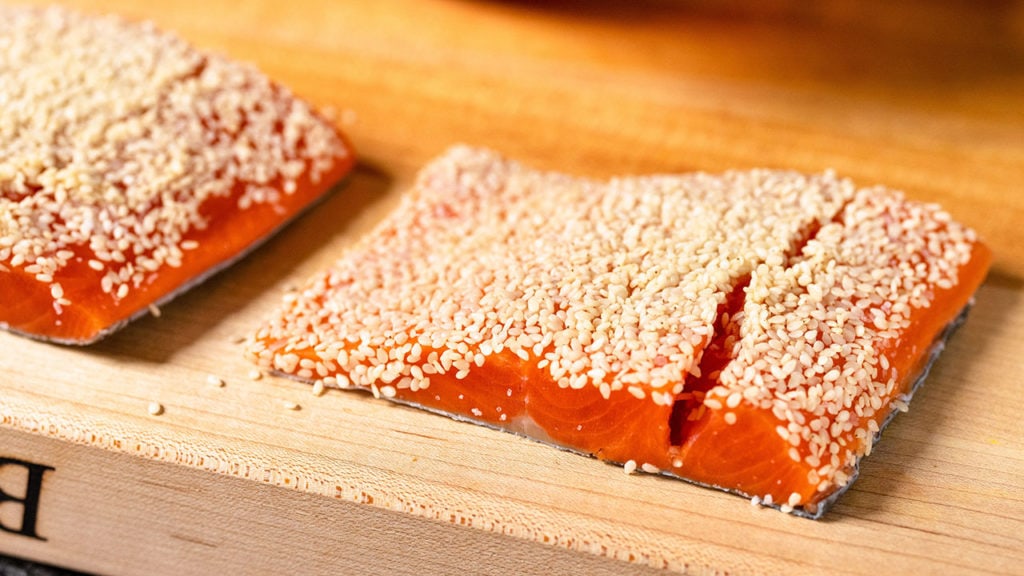 crusted salmon