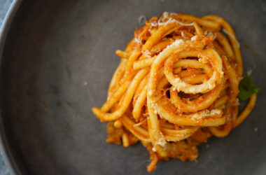 al dente pasta with chicken ragu homemade