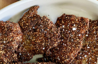 zaatar crusted chicken breast