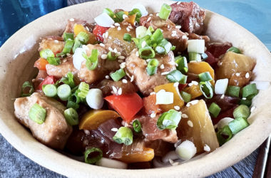 pineapple pork bowl