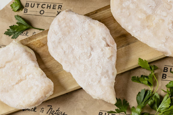 frozen chicken breasts