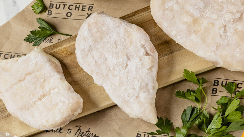 frozen chicken breasts