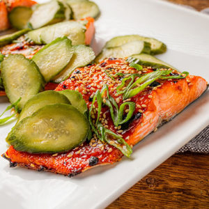 gochujang glazed salmon recipe