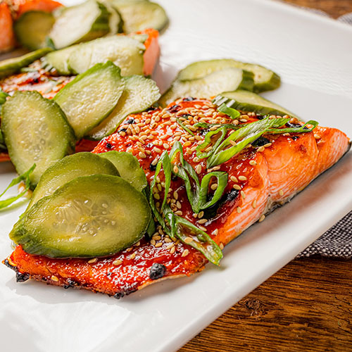 gochujang glazed salmon recipe