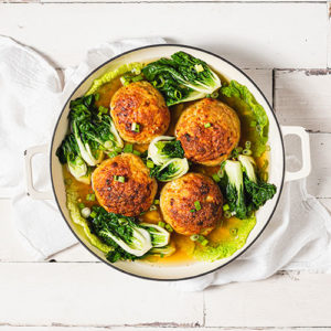 lions head meatballs