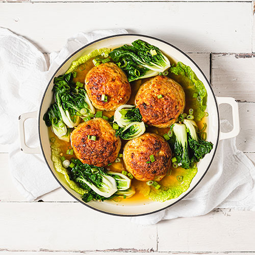 lions head meatballs