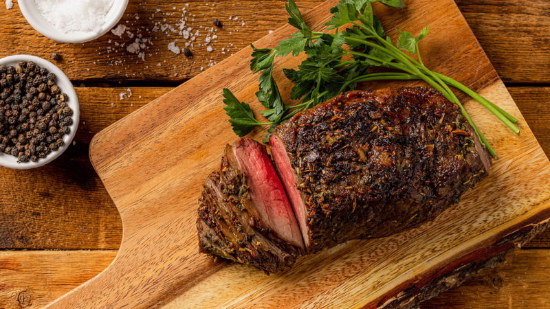 top sirloin cap coulotte roast