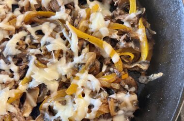 Philly Cheesesteak Skillet