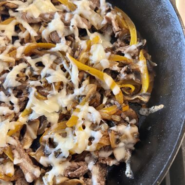 Philly Cheesesteak Skillet