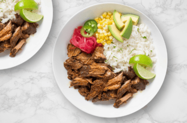 beef barbacoa on a plate