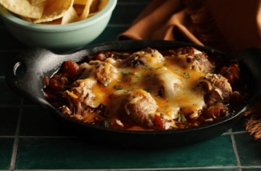 meatball skillet with sauce
