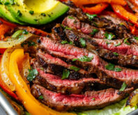Flank Steak Fajitas